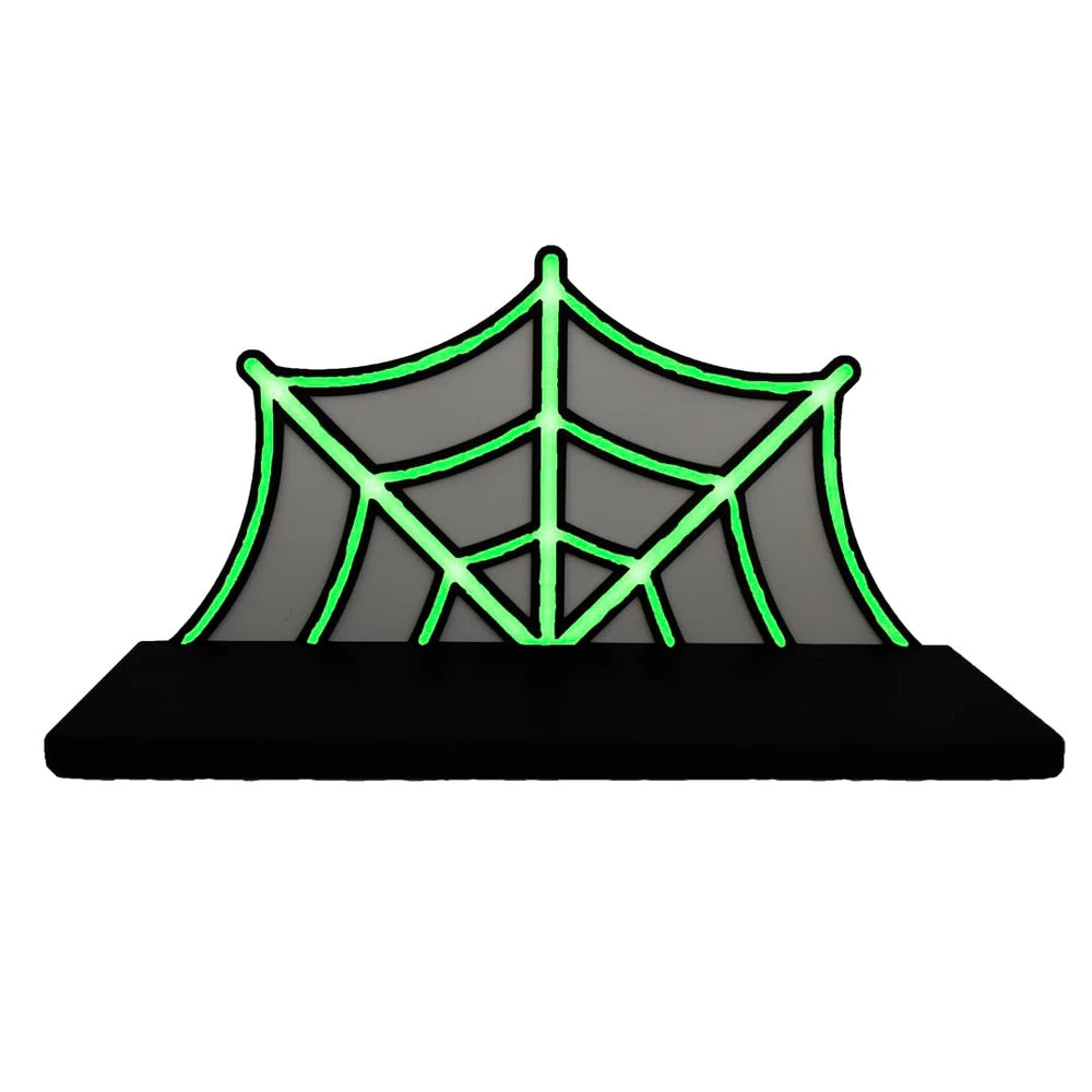 Spider Web Floating Shelf | Halloween Decor Shelf, 9" Wide – Made in USA