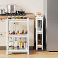 3-Tier Slim Rolling Storage Cart 2-Pack Mobile Bathroom Organizer with Wheels