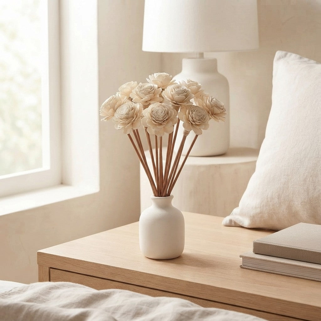 Sola Wood Flower Reed Diffuser Sticks, 9" — 12 Pack