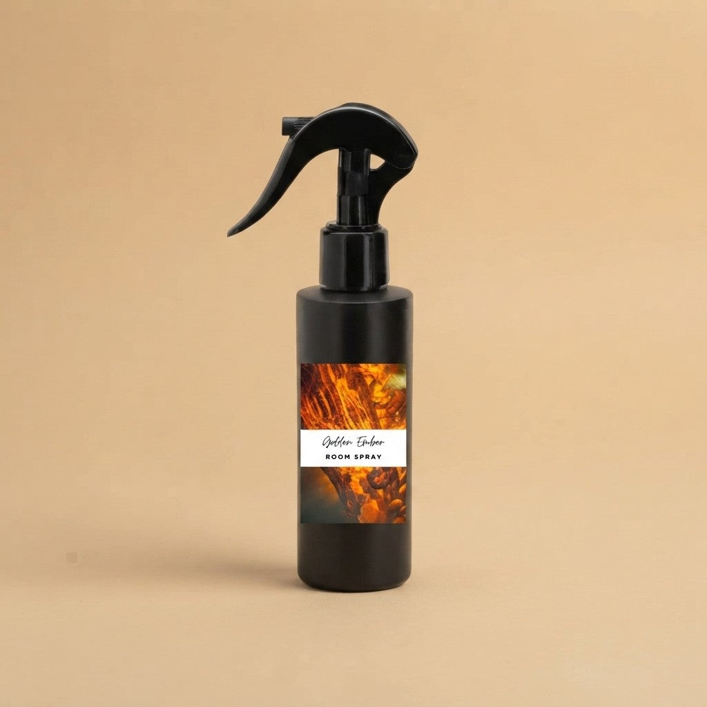 Bold & Masculine Room & Linen Spray – Trigger Spray | Cedarwood, Leather & Midnight Ice