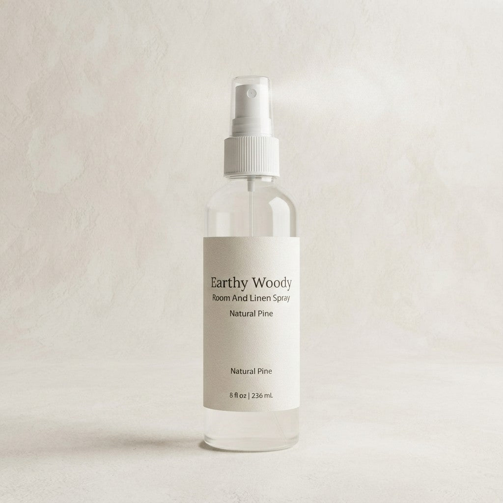 Earthy & Woody Room & Linen Spray – Fine Mist | Forest, Pine & Wood